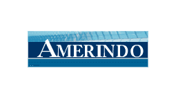 阿美林多 藍色 Amerindo 文本標誌