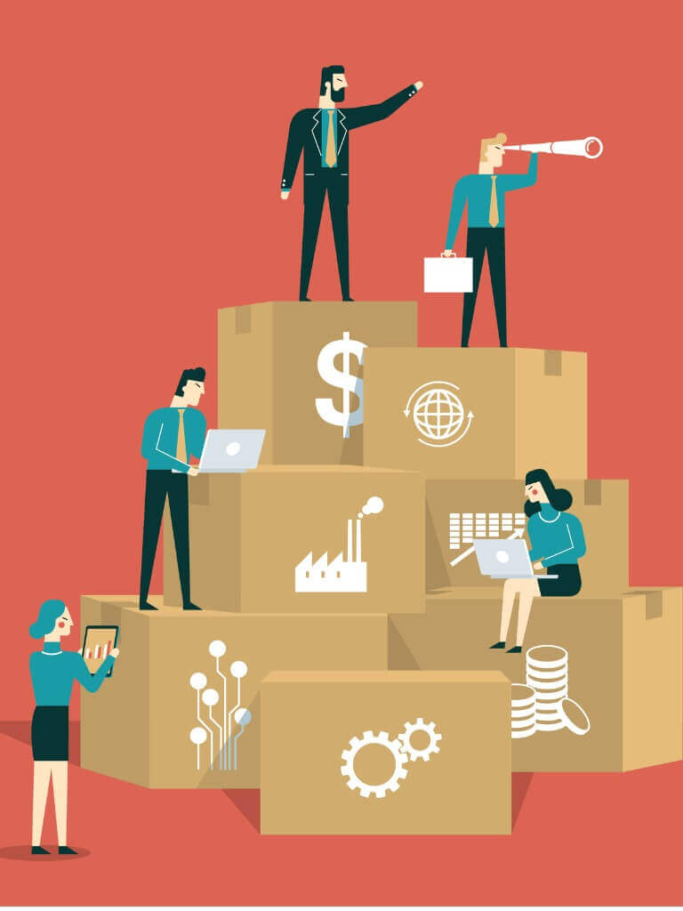 business-strategy-business-people-vector-id1085255012 concurrent vs distributed computing in supply chain