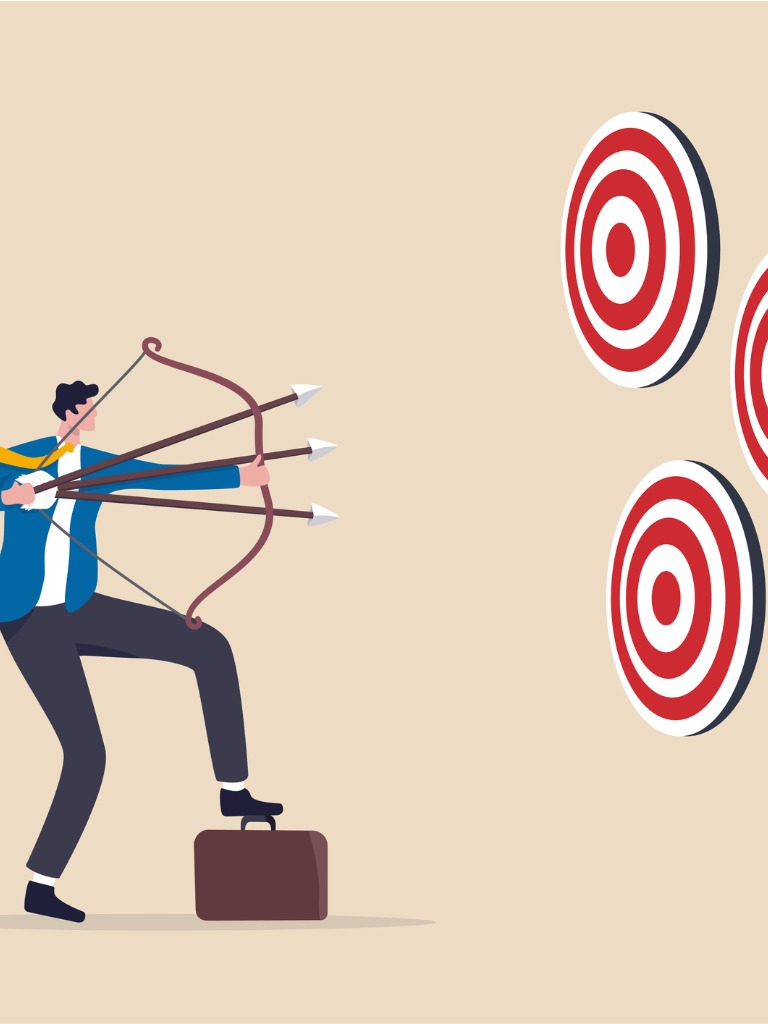 multitasking-or-multiple-purpose-strategy-aiming-for-many-targets-or-vector-id1324700126 (1) Supply Chain Multiple Objectives